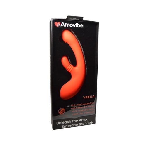 Amovibe Vibella G-Spot & Clitoral Vibrator Orange from Nice 'n' Naughty