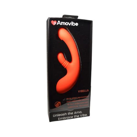 Amovibe Vibella G-Spot & Clitoral Vibrator Orange from Nice 'n' Naughty