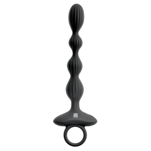 Anos Flexible Anal Beads with Jumping Vibrations from Nice 'n' Naughty