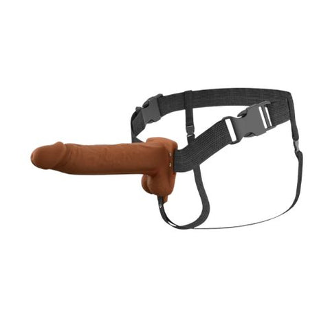Fantasy X-Tensions Elite Vibrating Silicone Hollow Strap-On