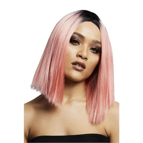 Fever Kylie Coral Pink Wig from Nice 'n' Naughty