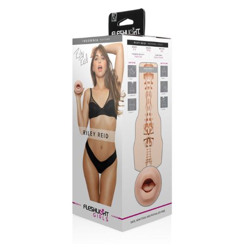 Fleshlight Girls Riley Reid Insomnia Light Skin Tone from Nice 'n' Naughty