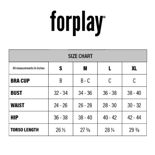 Forplay Sheer Intimacy Mesh Bustier Set Red from Nice 'n' Naughty
