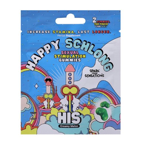 Happy Schlong Sexual Stimulation Gummies for Him from Nice 'n' Naughty