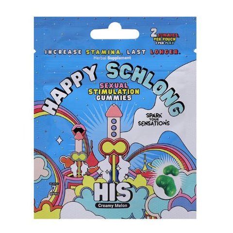 Happy Schlong Sexual Stimulation Gummies for Him from Nice 'n' Naughty