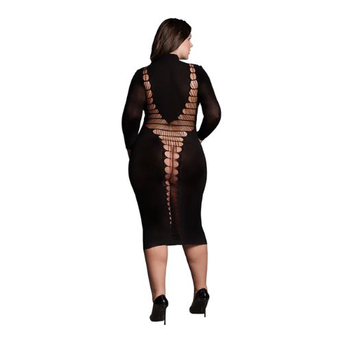 Le Desir Carme XI Dress with Turtleneck Black from Nice 'n' Naughty