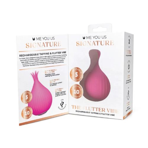 Me You Us Signature The Flutter Vibe Pink from Nice 'n' Naughty