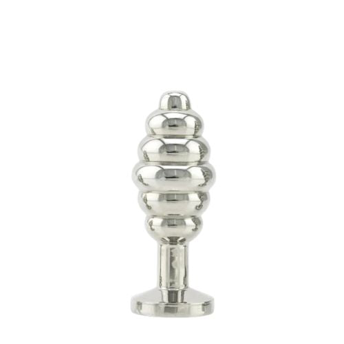 Nice 'n' Naughty Grooved Crystal Butt Plug from Nice 'n' Naughty