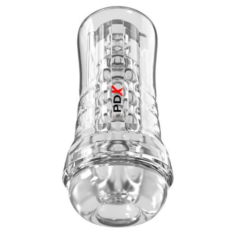 Pipedream Xtreme Elite ViewTube Plus Masturbator Clear from Nice 'n' Naughty
