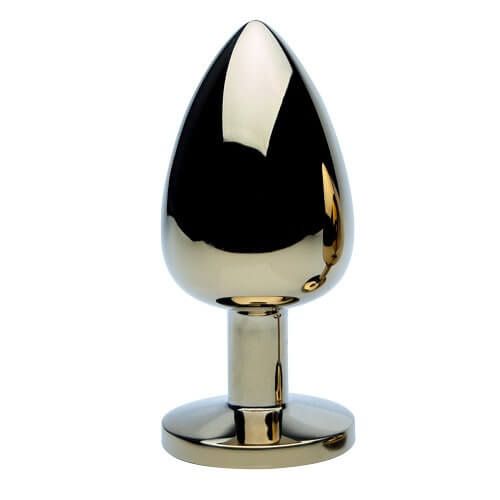Precious Metals Gold Butt Plug - Large from Nice 'n' Naughty