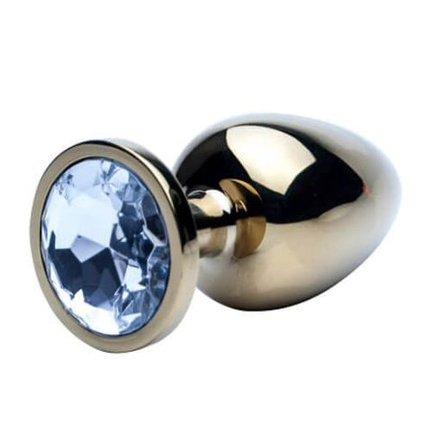 Precious Metals Gold Butt Plug - Large from Nice 'n' Naughty