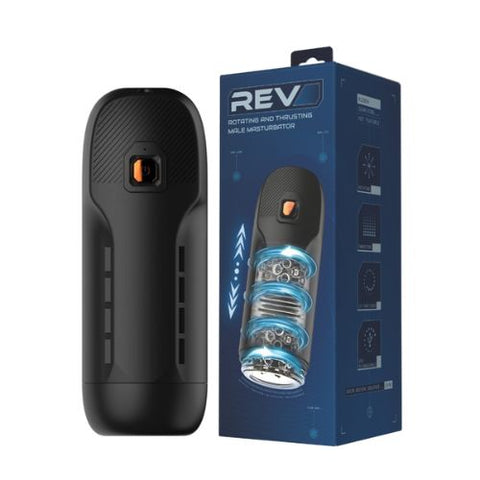 Rev Rotating and Thrusting Male Masturbator from Nice 'n' Naughty