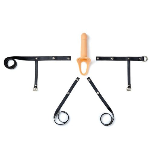 Virgite Hollow Harness Light Skin Tone from Nice 'n' Naughty